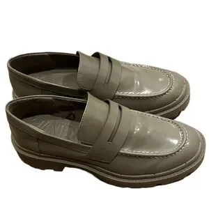 Zara | Shoes | Zara Olive Green Loafers | Poshmark display picture 3